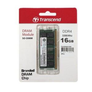 Transcend JetRam | 1x16GB DDR4 | 3200MHz | SODIMM | CL22 | Geheugenmodule | RAM - Afbeelding 1
