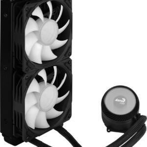 Aerocool Mirage L240 2 x 120MM ARGB RGB/GAMING Waterkoeler - Afbeelding 7