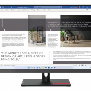 Lenovo ThinkVision S27i 30 | 27" Full HD Monitor | 100Hz | Grijs - Afbeelding 1