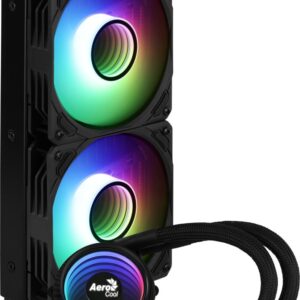 Aerocool Mirage L240 2 x 120MM ARGB RGB/GAMING Waterkoeler - Afbeelding 5