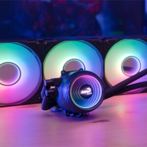 Aerocool Mirage L360 3 x 120MM ARGB RGB/GAMING Waterkoeler - Afbeelding 1