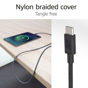 ACT AC3082 | USB 2.0 Kabel | USB-C naar USB-C | 60W | 480Mbps | Zwart | 1 Meter - Afbeelding 4