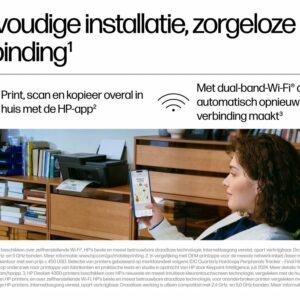 HP DeskJet 4320 All-in-One Printer | Wifi | Dubbelzijdig Printen | Scan en Kopieer | A4 | Kleur - Afbeelding 9