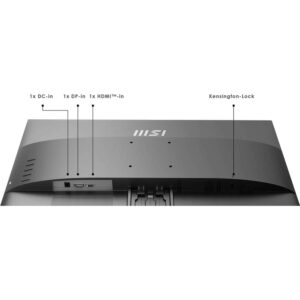 MSI PRO MP2412 | 23,8" Full HD VA Monitor (100Hz) | 1920x1080 | HDMI + DisplayPort | VESA - Afbeelding 3