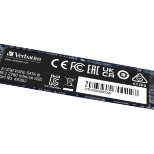 Verbatim Vi560 | 512GB SATA SSD | M.2 | 560MB/s Lezen | 520MB/s Schrijven - Afbeelding 3