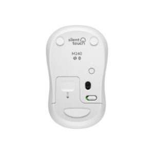 Logitech M240 | Draadloze Bluetooth Muis | Ambidextrous | Compact Reisformaat | Wit - Afbeelding 3