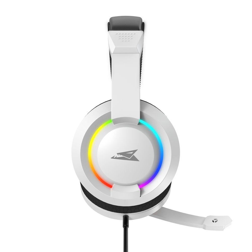 Baracuda HYDRA RGB Rainbow | Gaming Headset 3,5mm & USB | Wit - Afbeelding 6