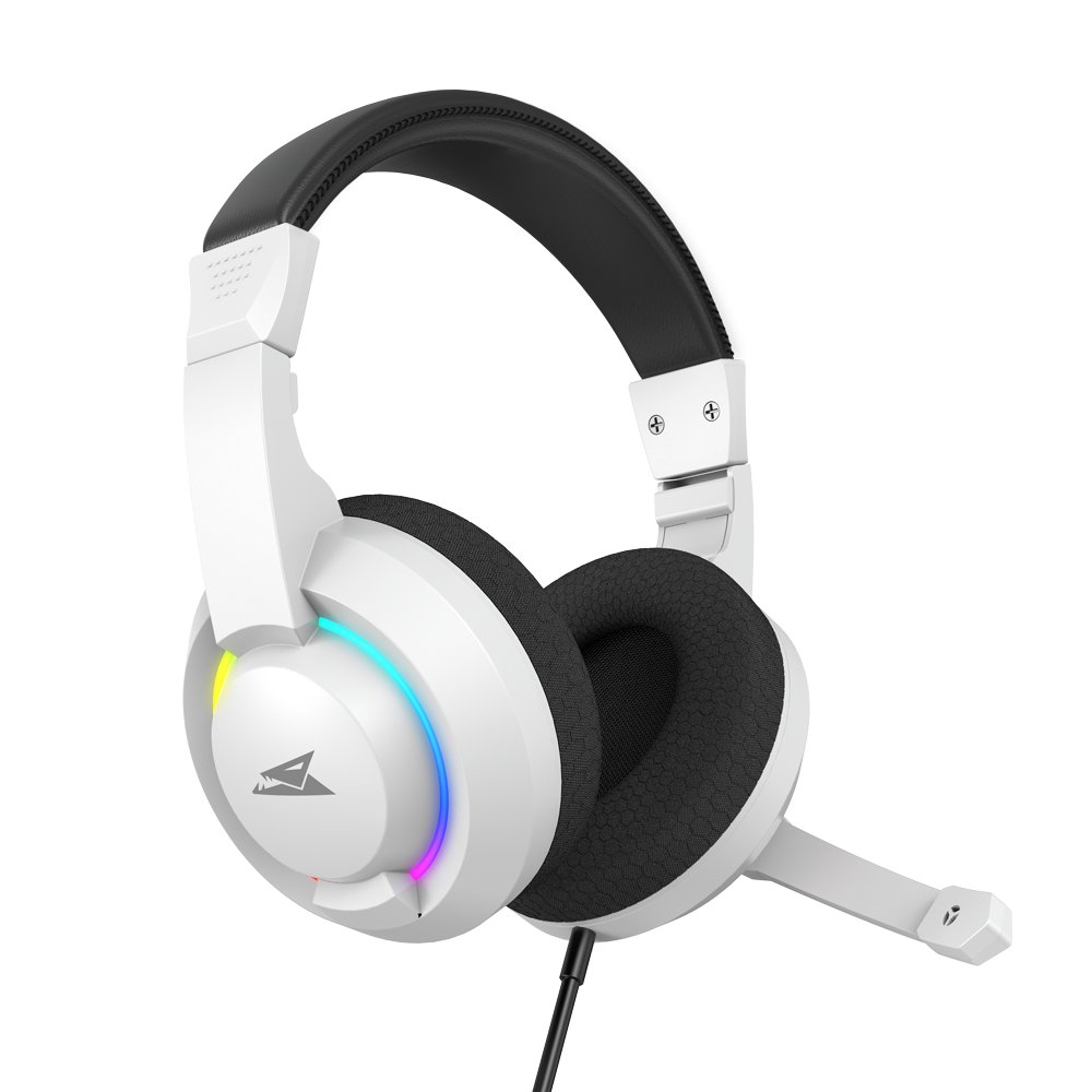 Baracuda HYDRA RGB Rainbow | Gaming Headset 3,5mm & USB | Wit - Afbeelding 4