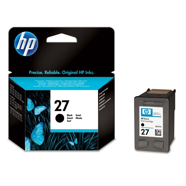HP 27 originele inktcartridge – zwart