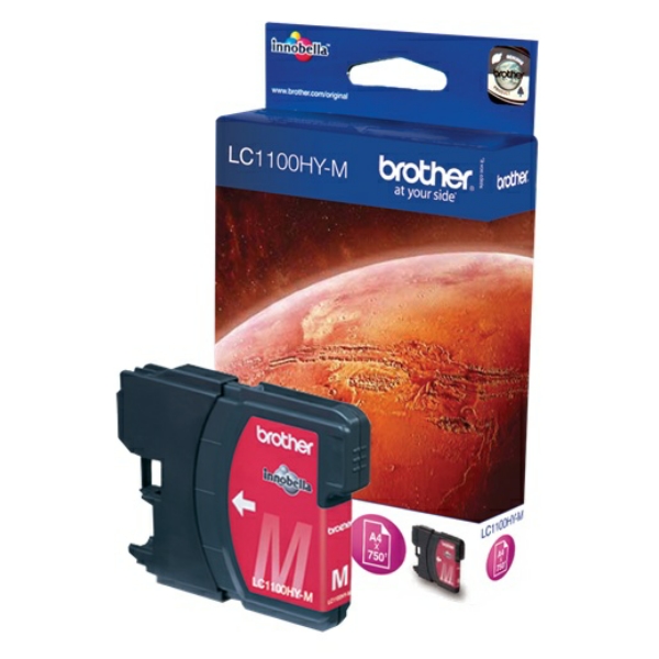 Brother LC1100HYM originele inktcartridge – magenta