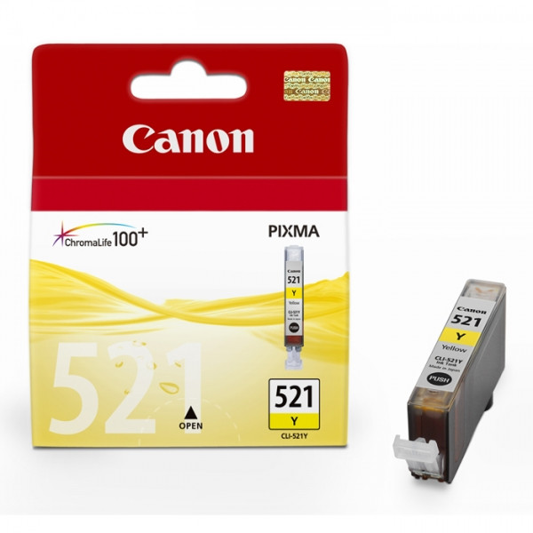 Canon CLI-521Y originele inktcartridge – geel