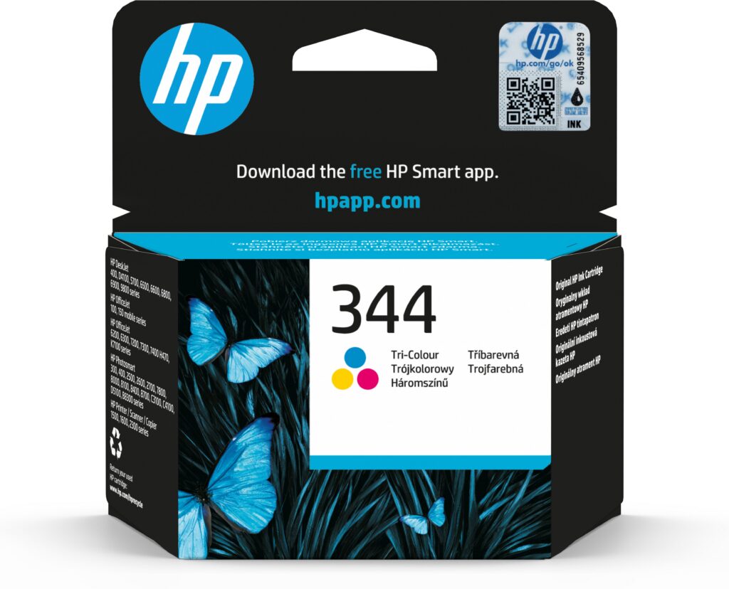 HP 344 originele inktcartridge – driekleur